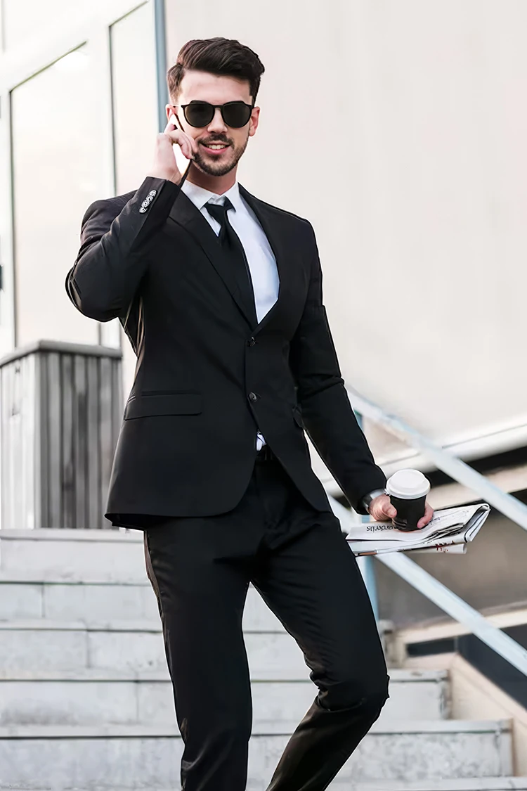 Black Business Suit