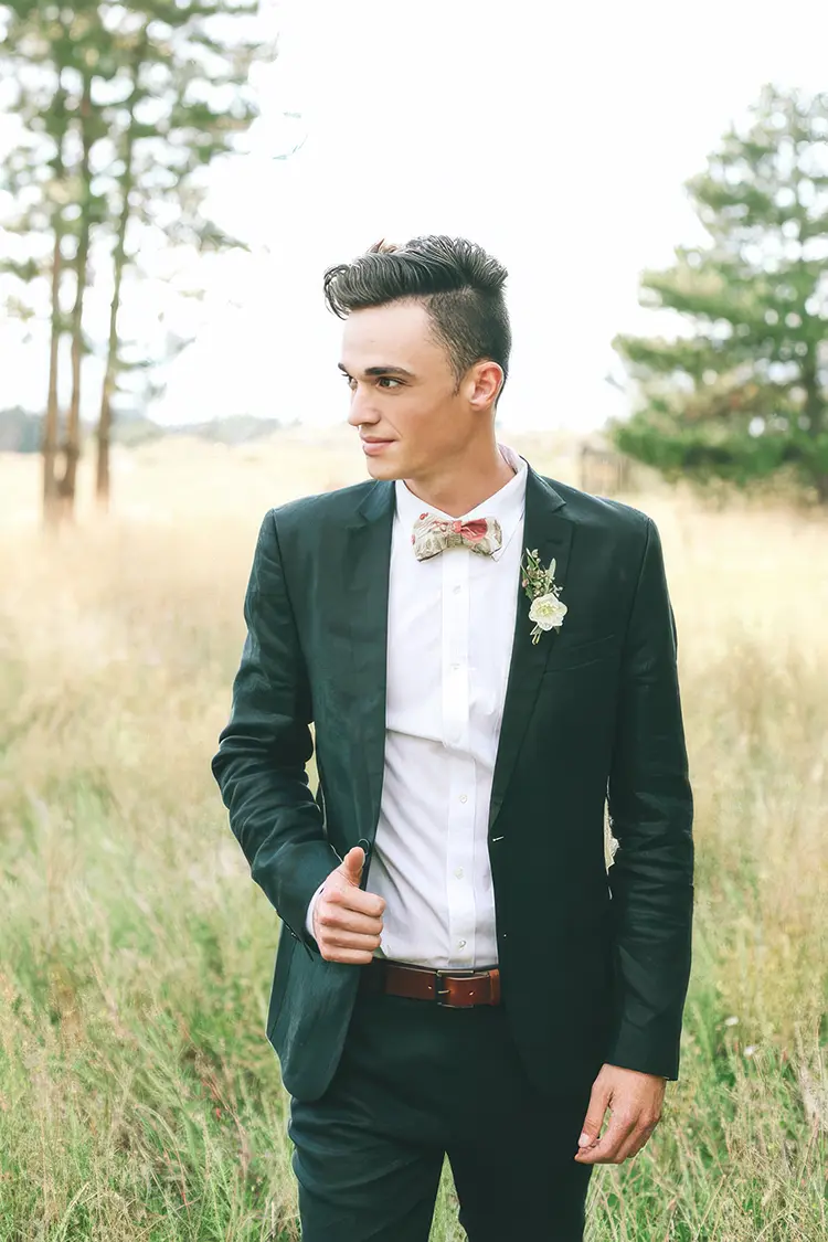 Men wedding dress