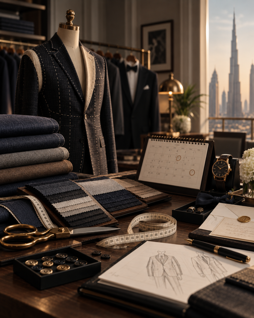 Luxury Tailors Atelier at Golden Hour